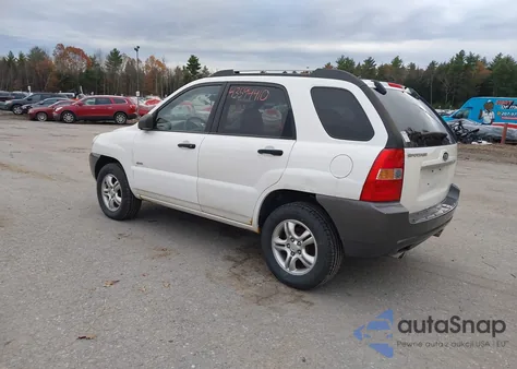 2008 Kia Sportage Lx V6 z USA, uszkodzony, nr VIN KNDJE723687455511